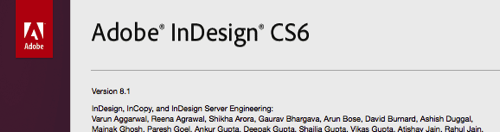 InDesign CS6: versie 8.1